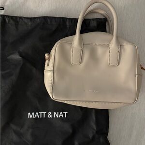 Matt & Nat Off-White Satchel